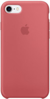Силиконовый чехол для Айфон 7/8  -Розовая камелия (Camellia Red)