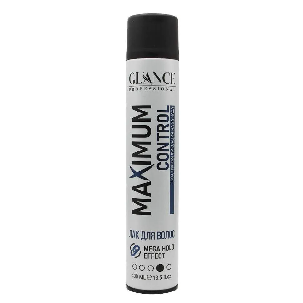 Лак для волос Glance Professional Maximum Control Mega Hold Effect 400 ml