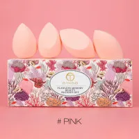 Набор спонжей O.TWO.O Flawless Memory Beauty Blendes Set 4 шт. (Розовый)