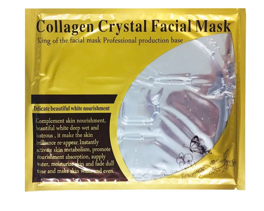 Коллагеновая маска для лица Collagen Crystal Facial Mask 60g (черная)