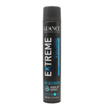 Лак для волос Glance Professional Extreme Volume Push-Up Effect 400 ml
