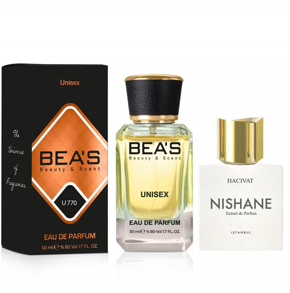 Парфюм Beas 50 ml U 770 Nishane Hacivat Extrait De Parfum Unisex