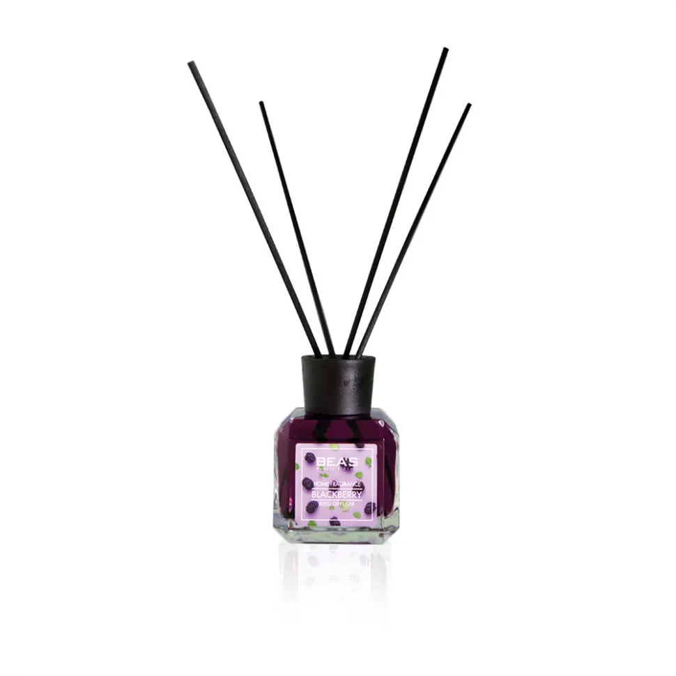 Ароматический диффузор с палочками Beas Blackberry - Ежевика 120 ml