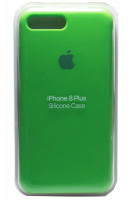 Силиконовый чехол для Айфон 7/8 Plus ярко-зеленый