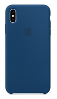 Силиконовый чехол для iPhone XS -Морской горизонт (Blue Horizont)