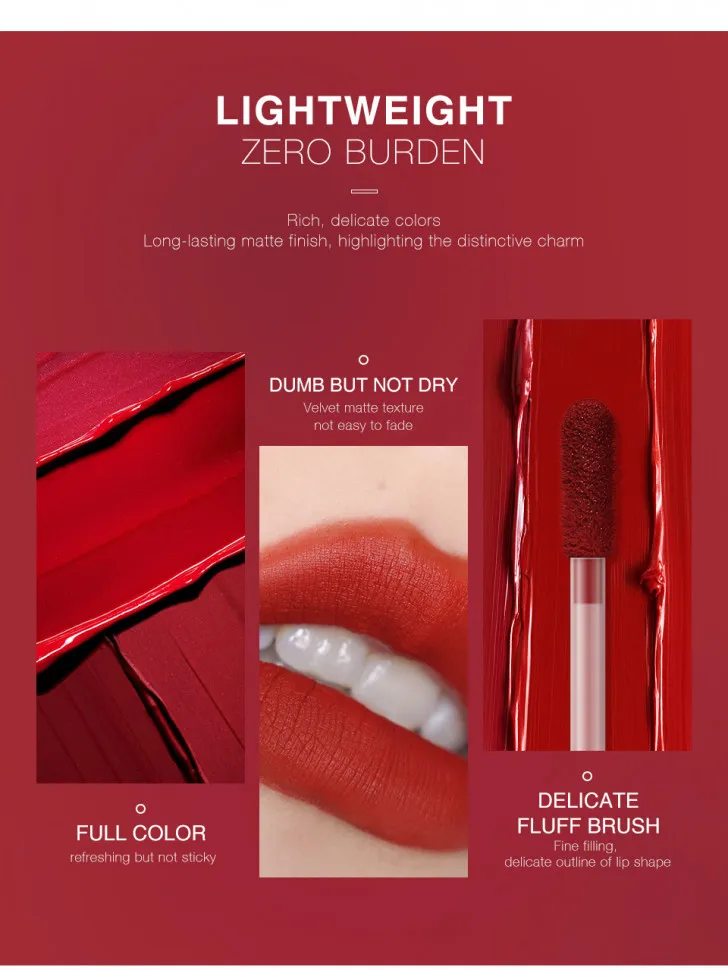 Матовая губная помада O.TWO.O арт. YJ002 #B03 3 ml.