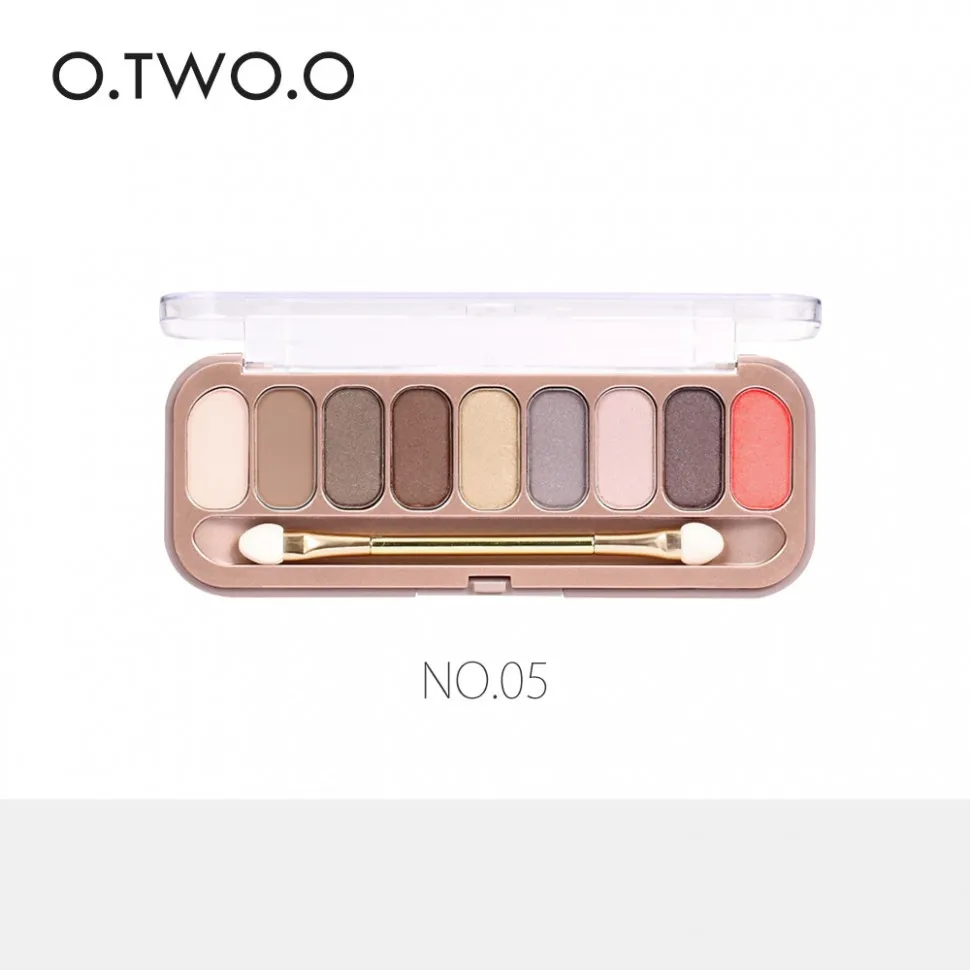 Тени O.TWO.O Rose Gold 9 цветов  18g (9092)