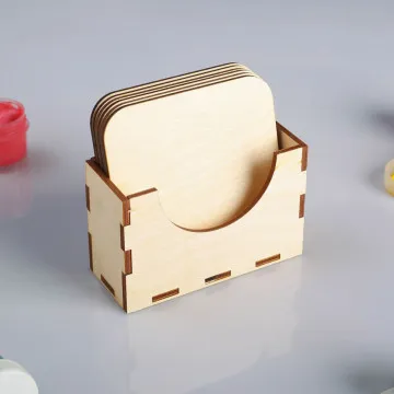 Набор Лоток с подставками под кружки