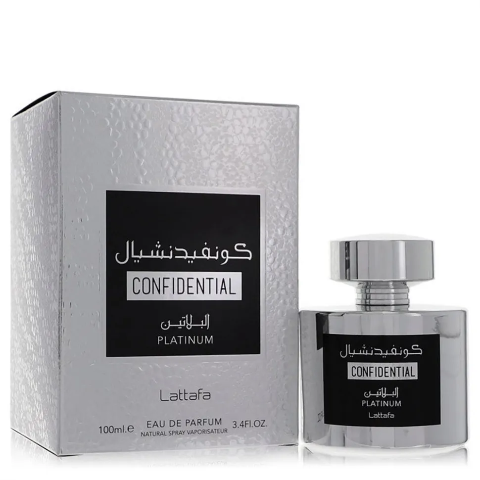 Lattafa Confidential Platinum edp for man 100 ml