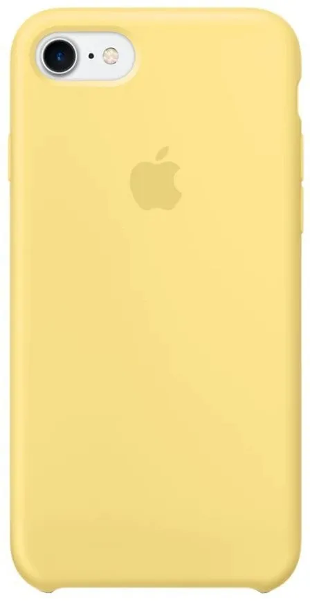Силиконовый чехол для Айфон 7/8 -Желтый (Yellow)