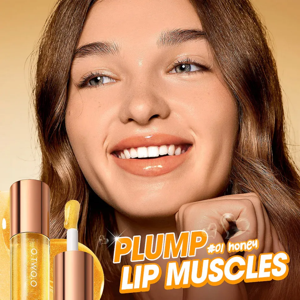 Масляный блеск для губ O.TWO.O SC068 #01 - Медовый