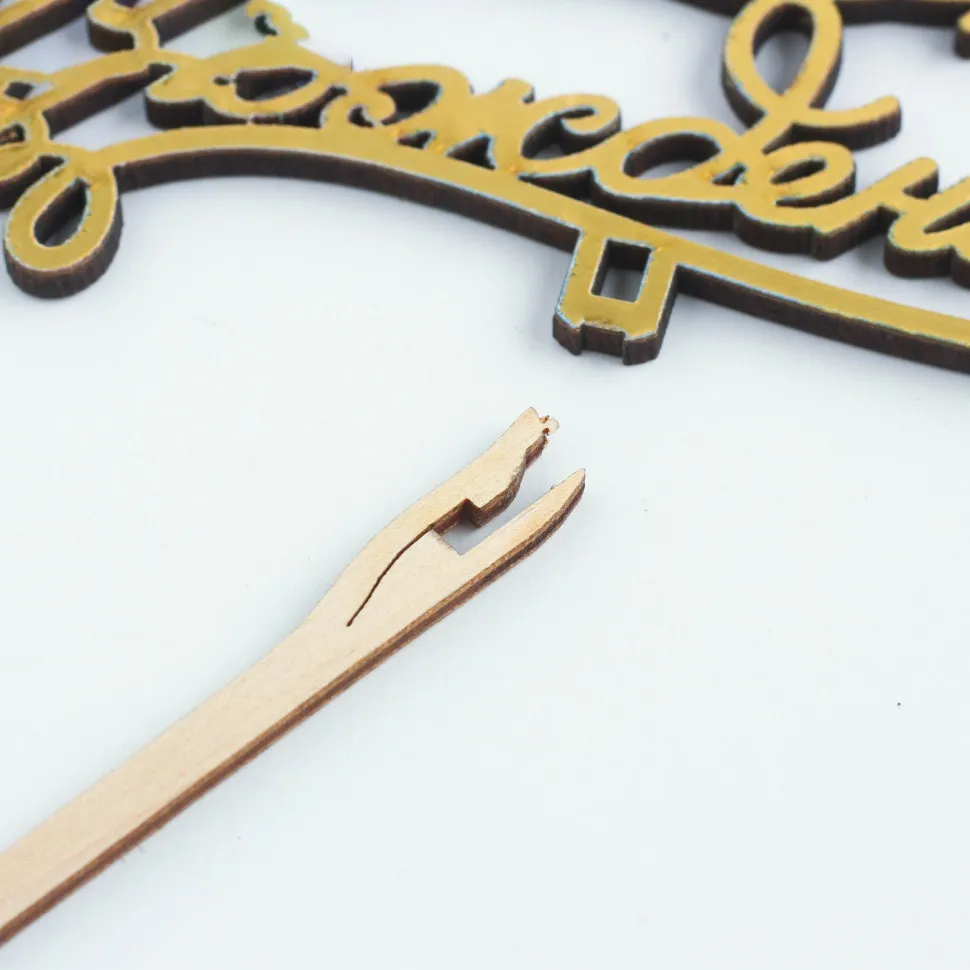 Праздничный топпер С днем рождения