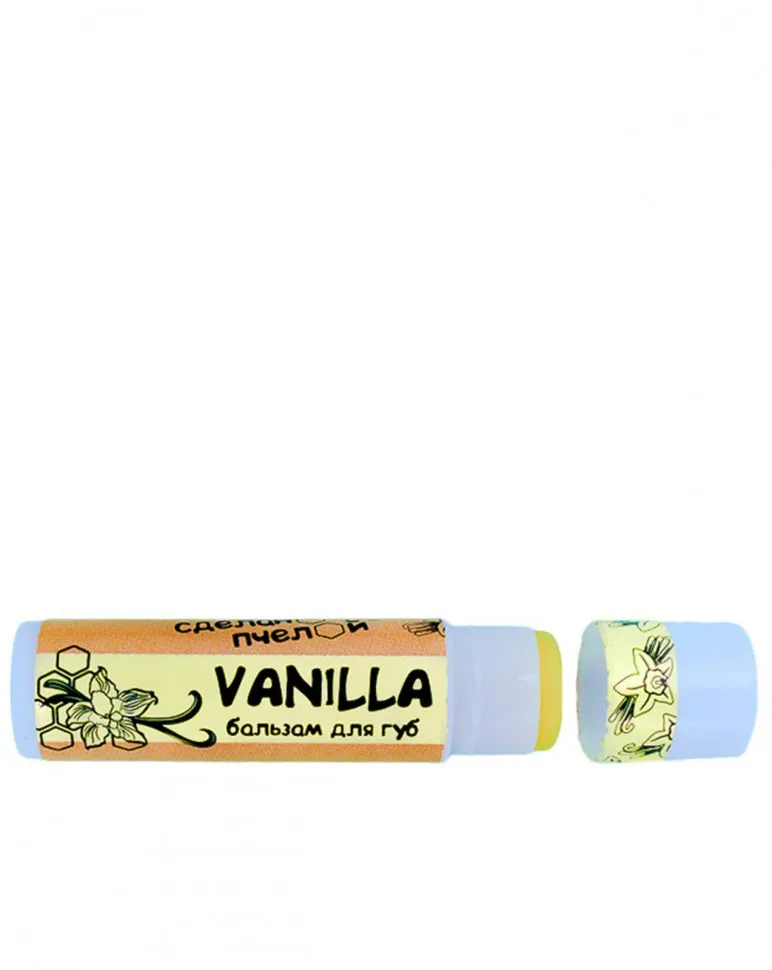 Бальзам для губ Сделано пчелой Мёд + Ваниль 5 гр