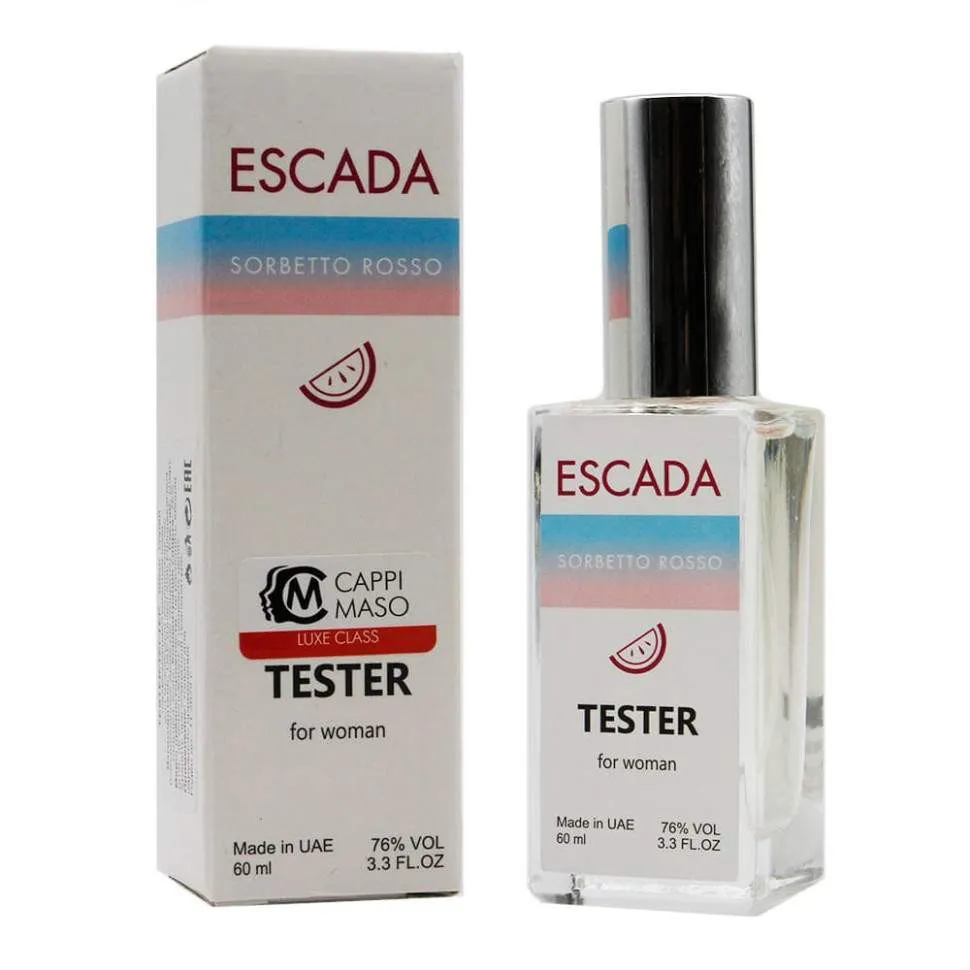 Тестер Escada Sorbetto Rosso for women 60 ml ОАЭ