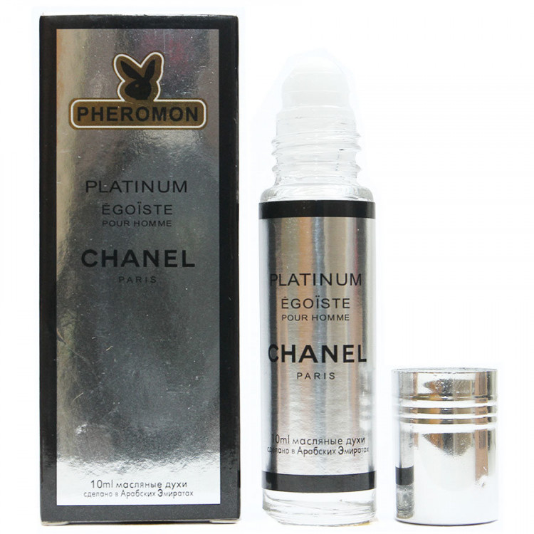 Духи с феромонами  Chanel "Egoiste Platinum" 10 ml (шариковые)