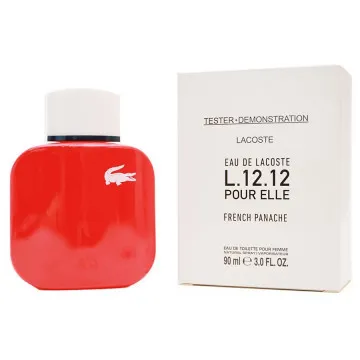 Тестер Lacoste Eau de L.12.12 pour Elle French Panache 90 ml