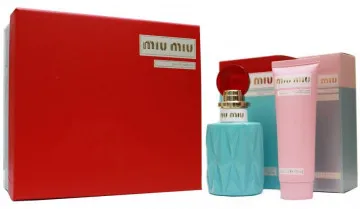 Подарочный набор Miu Miu eau de parfum - Духи 100 ml + Крем для рук 75 ml