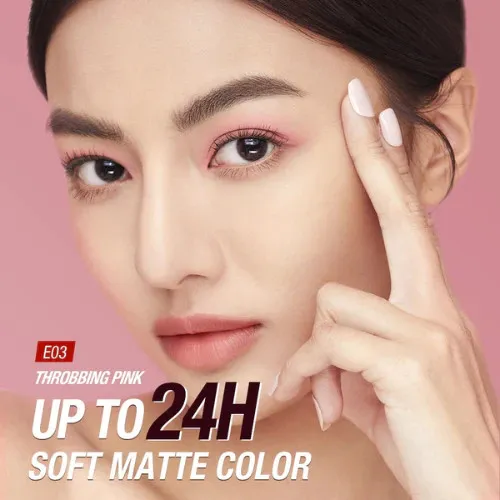 Жидкие тени для век O.TWO.O Powder Mist Liquid Eyeshadow Velvety Shine SC063 #E03 Ярко-розовый