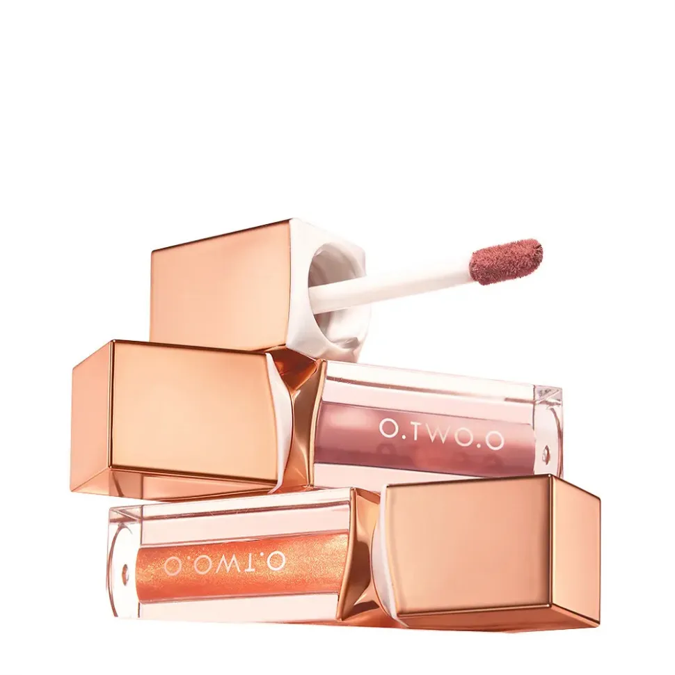 Жидкие тени для век O.TWO.O Powder Mist Liquid Eyeshadow Velvety Shine SC063 #E02 - Коралловый