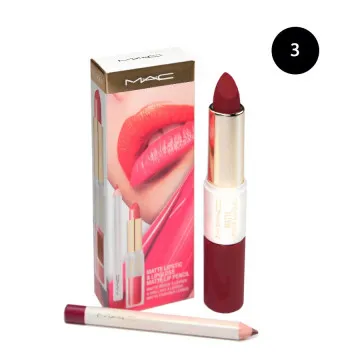 Блеск- Помада- Карандаш M.A.C. Matte Lipstic 3в1 №3  (1шт)