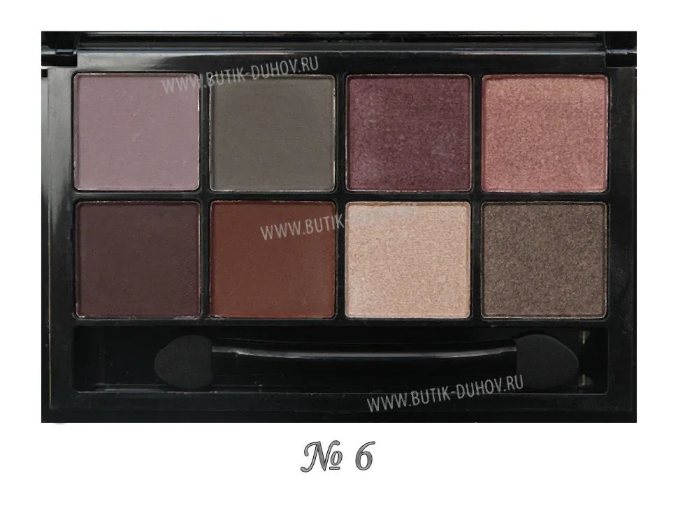 Тени для век NYX 8 Color Eyeshadow