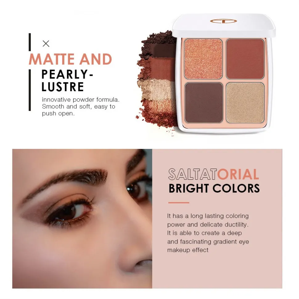 O.TWO.O палитра теней для век 4в1 арт. SC040 Reg City #04 13.5 g