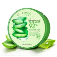 Увлажняющий гель для лица и тела с натуральным соком Aloe Vera, 220гр BioAqua арт. 8370