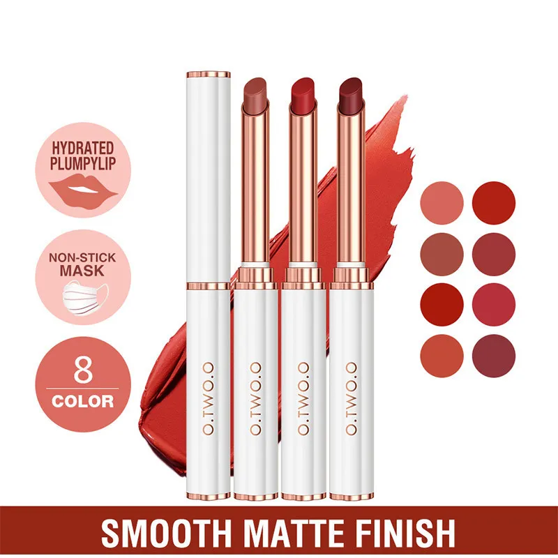 O.TWO.O Увлажняющий бальзам для губ с добавлением пчелиного воска 0.9 g. #3 Темно-розовый Арт: SC052