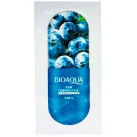 Ночная несмываемая мини-маска для лица «BIOAQUA» с черникой