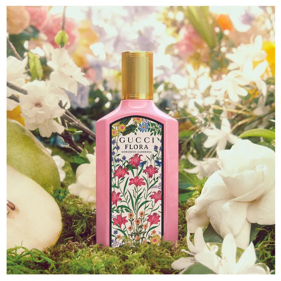 Gucci Flora Gorgeous Gardenia edp for women vaporisateur natural spray 100 ml OAЭ