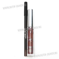 Kylie Holiday Edition Жидкая помада + карандаш для губ True Brown K