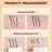 O.TWO.O Гелевая подводка для глаз Gel Eyeliner Waterproof Soft Eye Liner Pencil Quick Dry Makeup SC028 №04 Dark Brown