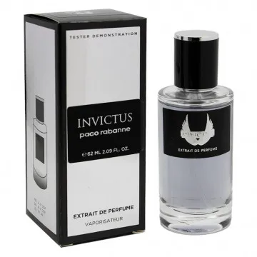 Тестер Extrait de Perfume - Paco Robanne Invictus for men 62 ml