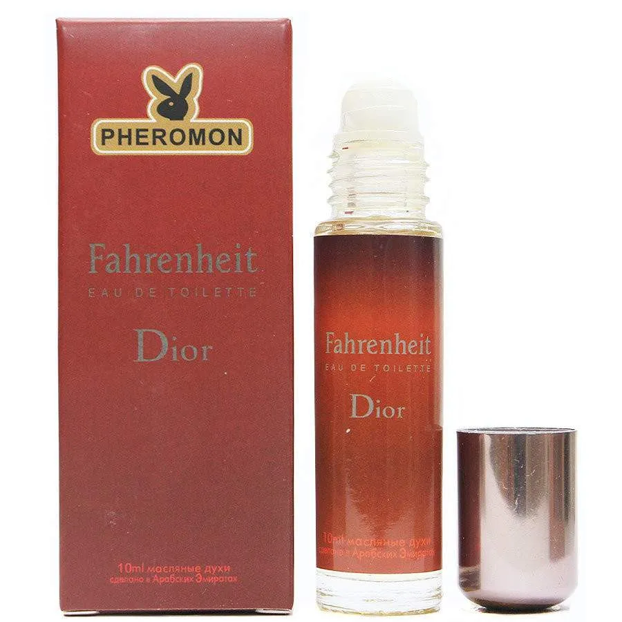 Духи с феромонами Christian Dior Fahrenheit edt for men 10 ml (шариковые)