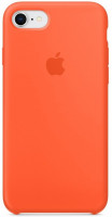 Силиконовый чехол для iPhone 7/8 -Оранжевый шафран (Spicy Orange)