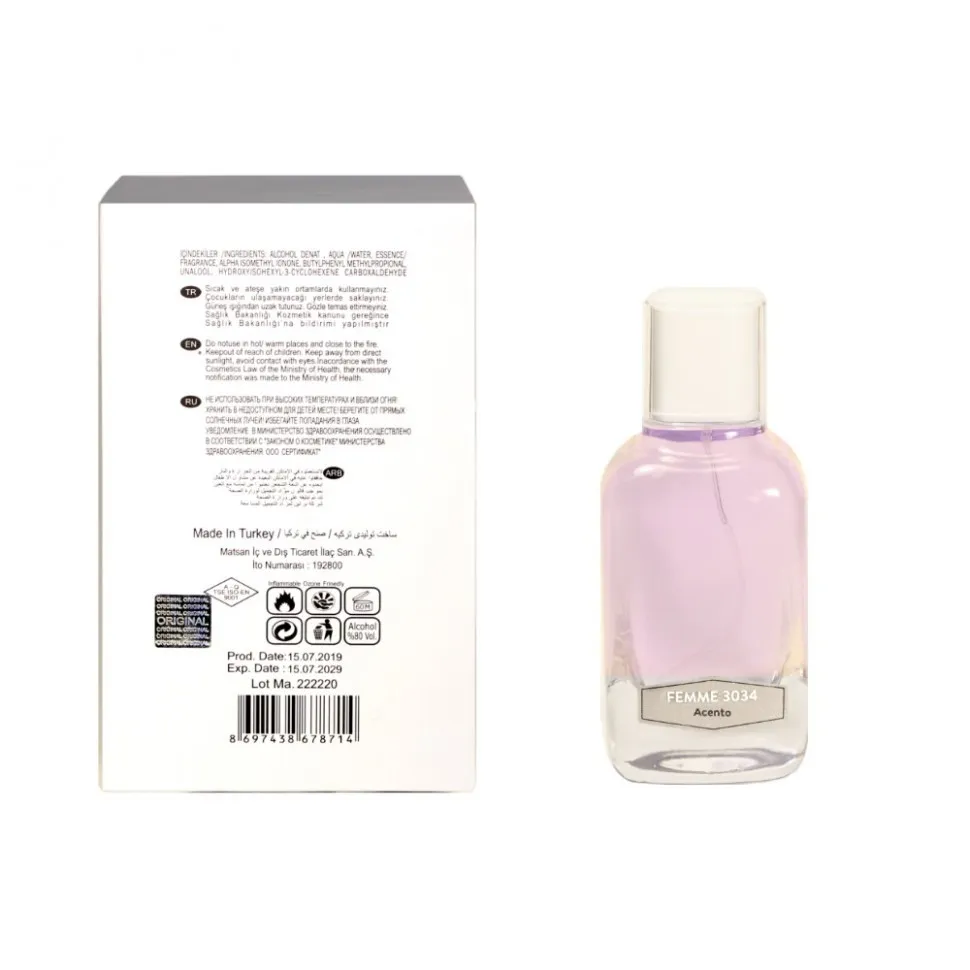 NROTICuERSE Narcotic Acento femme 3034