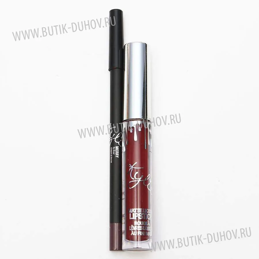 Kylie Holiday Edition Жидкая помада + карандаш для губ Merry