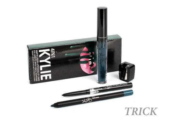 Набор Kylie 4in1 (карандаши для губ и глаз + жидкая помада + точилка) 12шт