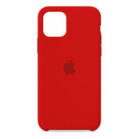 Силиконовый чехол для Айфон 12 Pro (красный)