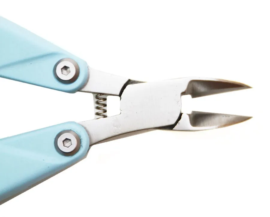 Кусачки педикюрные (бирюзовые) в коробке