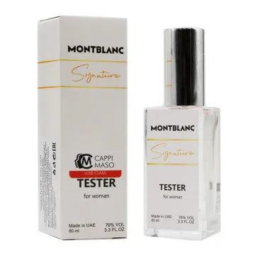 Тестер Montblanc Signature for women 60 ml ОАЭ