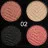 Тени для век O.TWO.O 4 Colours Eyeshadow (6053) 5g