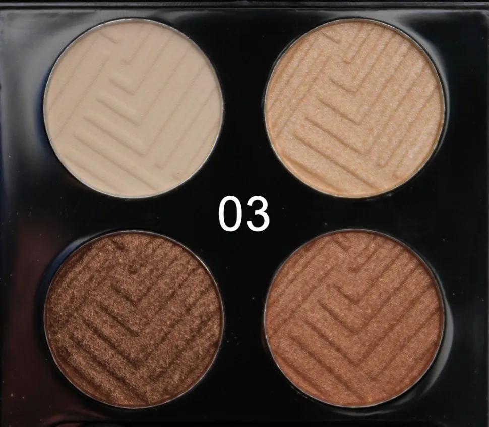 Тени для век O.TWO.O 4 Colours Eyeshadow (6053) 5g