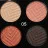Тени для век O.TWO.O 4 Colours Eyeshadow (6053) 5g