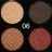 Тени для век O.TWO.O 4 Colours Eyeshadow (6053) 5g