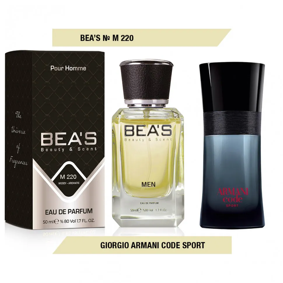 Парфюм Beas Джорджо Армани Code Sport арт. M 220