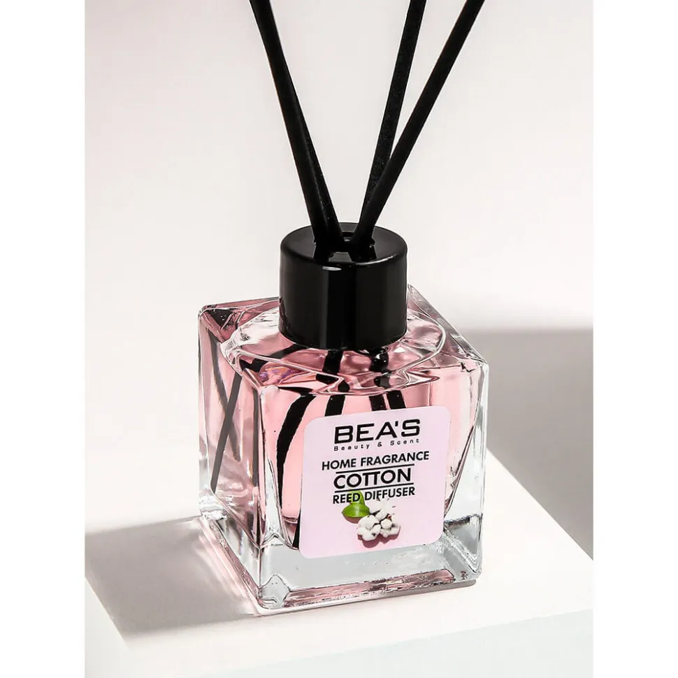 Ароматический диффузор с палочками Beas Cotton - Хлопок - 50 ml