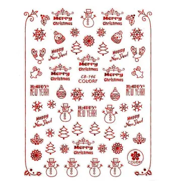 Наклейка для ногтей COLORF CB-146