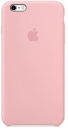 Силиконовый чехол для Айфон 6/6s -Светло-розовый (Light pink)
