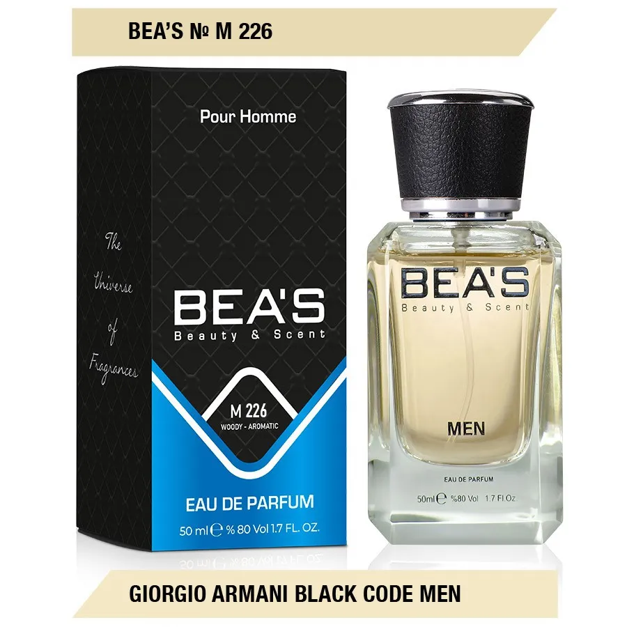 Парфюм Beas Джорджо Армани Black Code Men арт. M 226